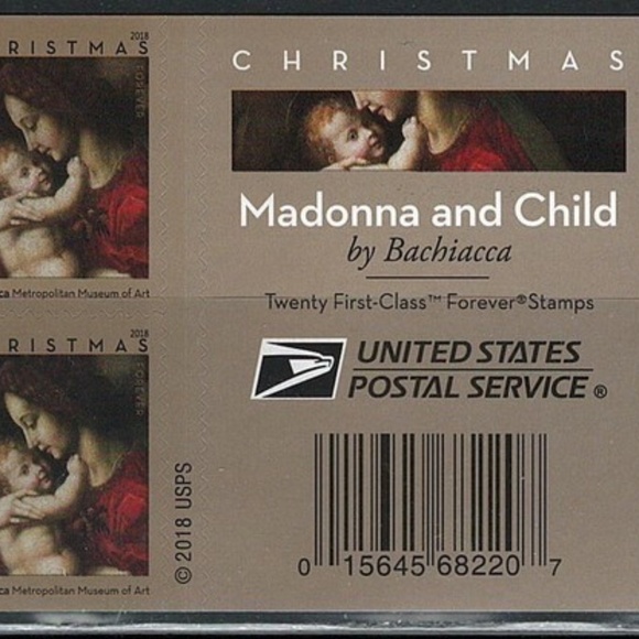 2 Mint Christmas & Madonna & Child booklets #205700264397 - Picture 3 of 4
